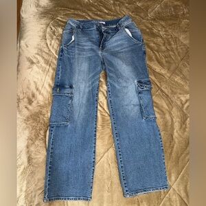 SO Denim Wide Leg Jeans